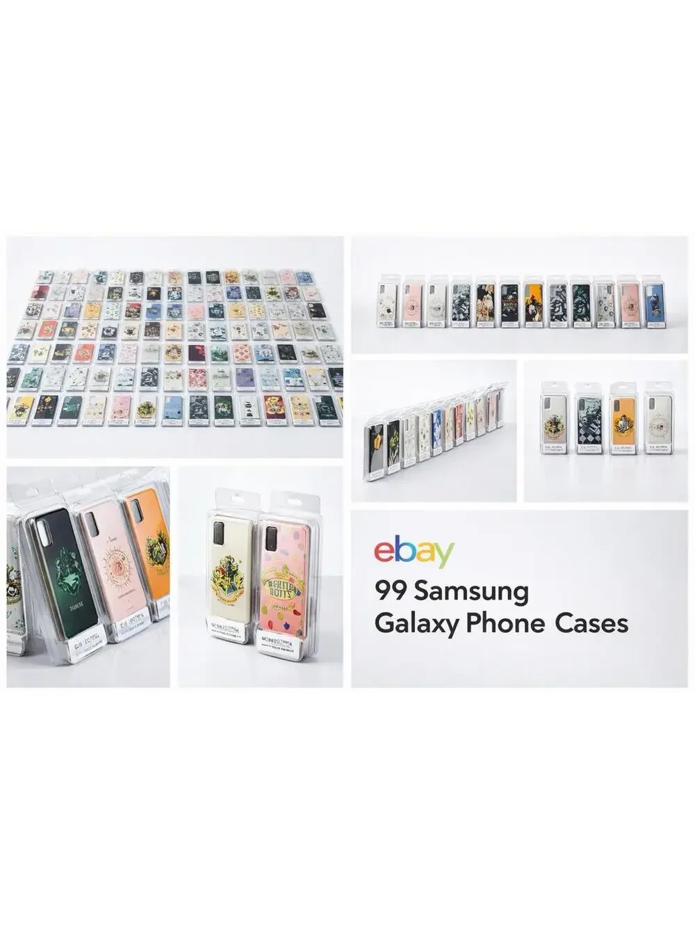 Lot of 99 Harry Potter Phone Cases New Assrtd Samsung Galaxy